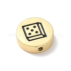 Латунь эмаль бисера KK-L239-064G