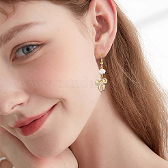 12шт 2 цвета латунные микропаве прозрачные кубические циркониевые подвески KK-BBC0015-63