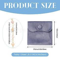 Цепочки из бисера из культивированного пресноводного жемчуга ручной работы&nbsp;AJEW-TA0001-94