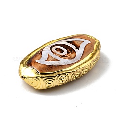 Тибетского стиля бусы дзи KK-F836-07F-G