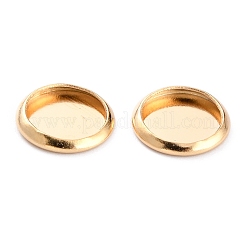 Оправы кабошонов из нержавеющей стали 304&nbsp;STAS-Y001-12A-G