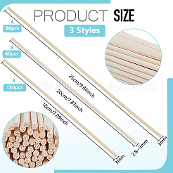 240 шт. 3 палочки для диффузора из ротанга&nbsp;AJEW-BC0009-62