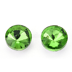 Заостренные заднее стекло горный хрусталь кабошоны&nbsp;RGLA-T086-6mm-20