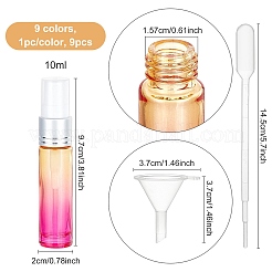 Пустые переносные матовые стеклянные баллончики с распылителем MRMJ-BC0002-83P