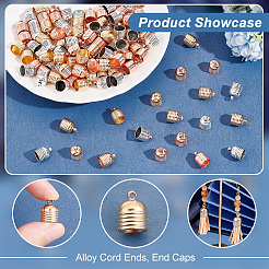 120 шт. 3-цветные литые наконечники для шнура FIND-NB0004-45