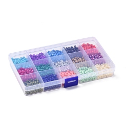 180 г двухцветной краски для выпечки k15 стеклянные бусины&nbsp;SEED-JQ0003-01C-4mm