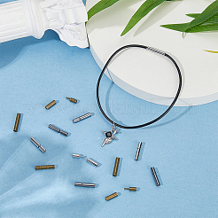 30 шт. 3-х цветные латунные штыковые застежки&nbsp;KK-OC0001-68