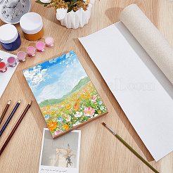 Рулон льняного холста средней зернистости для живописи OFST-WH0816-006