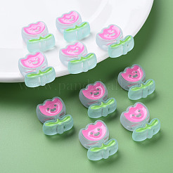 Прозрачные акриловые бусины MACR-S374-03B-05