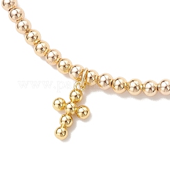 Латунь шарм браслеты BJEW-JB12204