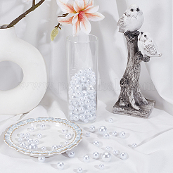 150 шт. 3 стиля АБС пластик имитация жемчуга круглые бусины KY-SP0001-63B