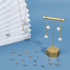 60 шт. 6 стиля 304 нержавеющая сталь чашечка жемчужные штифты кулоны булавки STAS-UN0045-91