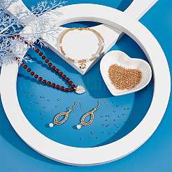 Стойка 1000шт гальванизированные латунные бусины KK-PH0005-34A-G