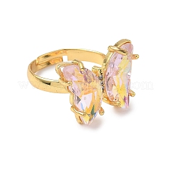 Регулируемые латунные пальцевые кольца RJEW-P148-A01-21