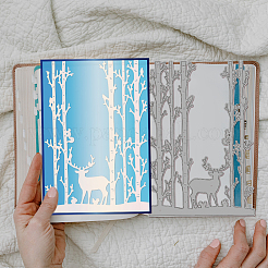 Трафареты для резки штампов из углеродистой стали с лесным оленем DIY-WH0309-1362