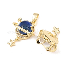 Латунные микро проложить кубического циркония подвески&nbsp;KK-C248-01G