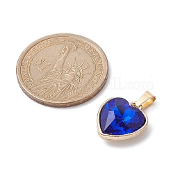 4шт 4 цвета кулон из граненого стекла&nbsp;PALLOY-JF02342