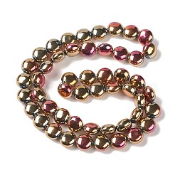 Гальванические стеклянные бусины&nbsp;EGLA-P049-01A-FP01