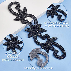 Цветок исправление горный хрусталь&nbsp;DIY-WH0504-33C