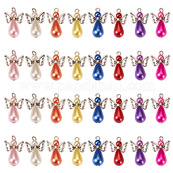 Ангельские акриловые подвески с искусственным жемчугом PALLOY-TAC0047