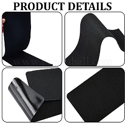 Нейлоновая и полиэстеровая клейкая лента-липучка для автомобильного номерного знака&nbsp;AJEW-WH20018-198A