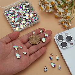 Стеклянные стразы кабошоны RGLA-FG0001-27