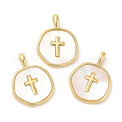 Стойки с латунными подвесками с ракушкой KK-Q775-01G