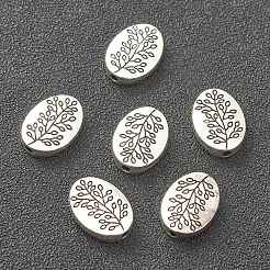 Сплавочные овальные бусины тибетского стиля &nbsp;LS-TIBEP-XCP0002-06AS