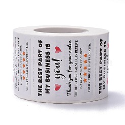 Квадратная бумага спасибо наклейки&nbsp;LS-DIY-C042-02