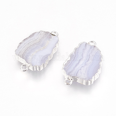 Соединители звеньев естественных смешанных драгоценных камней G-E493-H-1