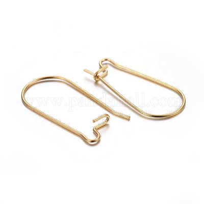 Фурнитура для сережек-колец из нержавеющей стали 304 STAS-P223-01G-05-1