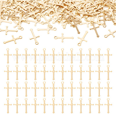 100шт латунные подвески KK-TA0001-86G-1