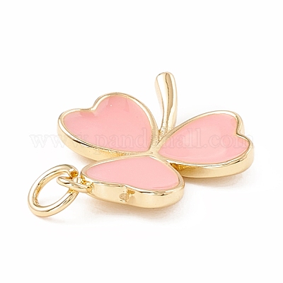 Латунь эмаль подвески KK-P217-03G-1