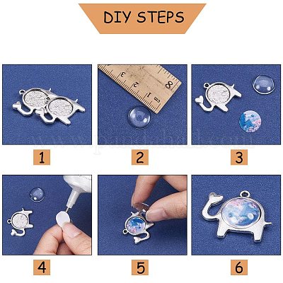 Поделки кулон материалы PH-DIY-G005-34-1