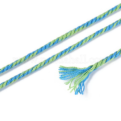 Хлопковый макраме двухцветный&nbsp;OCOR-T017-07E-1