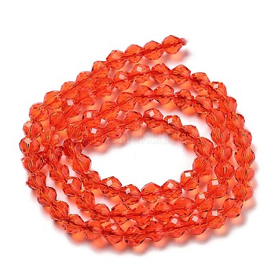 Прозрачные стеклянные бусины GLAA-A014-03C-1