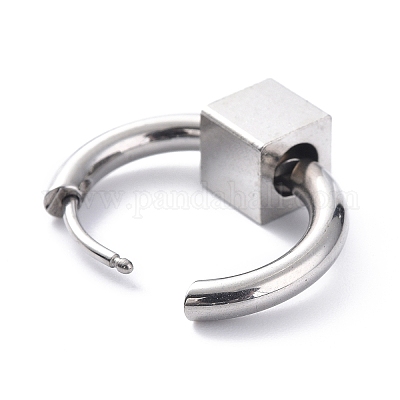 Серьги-кольца из нержавеющей стали 304 STAS-B030-03A-1