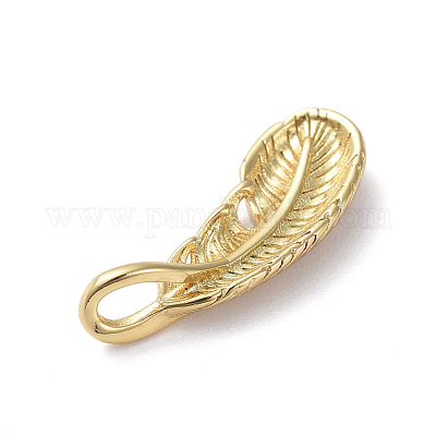 Латунные подвески ZIRC-G160-35G-1