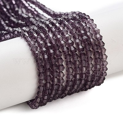 Имитация австрийского хрусталя 5301 биконус GLAA-S026-2mm-03-1