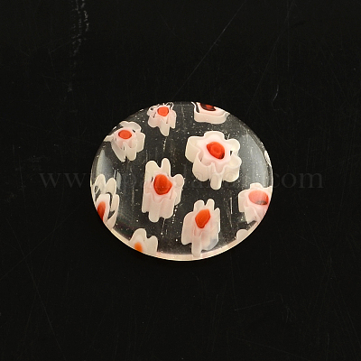 Ручной Millefiori стекло кабошоны LK-R006-07-1
