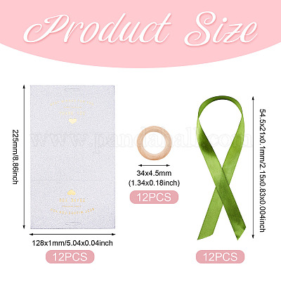 Бумажные подарочные коробки для ювелирных изделий с бантом CON-TAC0010-81-1