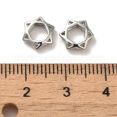 Латунные бусины KK-H461-07B-G-1