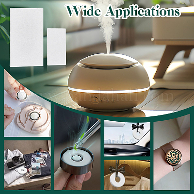 100 шт. 2 стиля ватных дисков для духов AJEW-NB0006-98-1