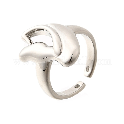 Латунные манжеты для женщин RJEW-G347-16P-1