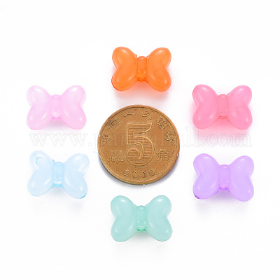 Прозрачные акриловые бусины&nbsp;MACR-S373-08E-1