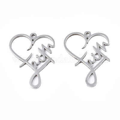 Подвески из нержавеющей стали 201 STAS-N098-045P-1