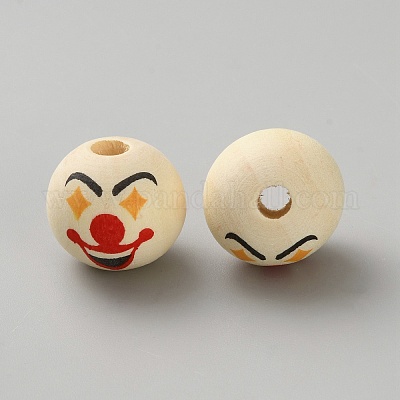 Древесина европейского бисера WOOD-WH0064-24B-1