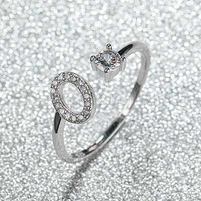 Манжеты из латуни с микро паве кубический цирконий для женщин FS-WGA4C54-41-1