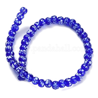 Бусы лэмпворк ручной работы&nbsp;LAMP-H071-01A-1