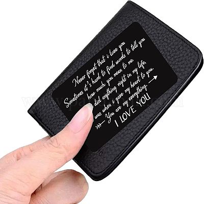 Пустые термотрансферные карты и бумажные конверты из нержавеющей стали DIY-FG0001-74E-1